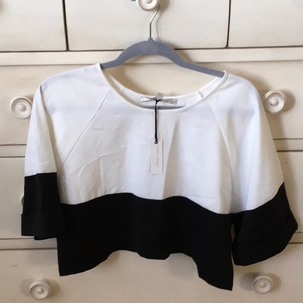 Lovers + Friends - Black and White Shirt